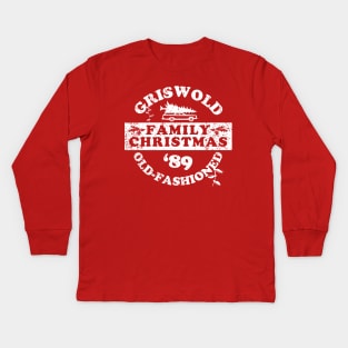 Griswold (Old Fashioned) Family Christmas Kids Long Sleeve T-Shirt